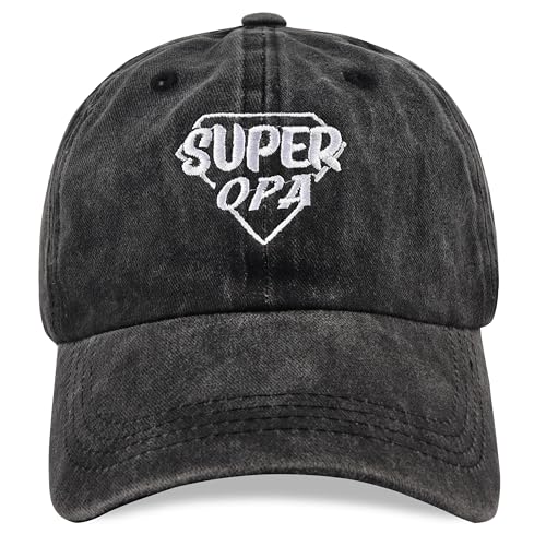 Jeasona Opa Cap Opa Geschenke für Geburtstag 60 65 70 80 Vatertag Lustige Weihnachtag von Enkel und Enkelin