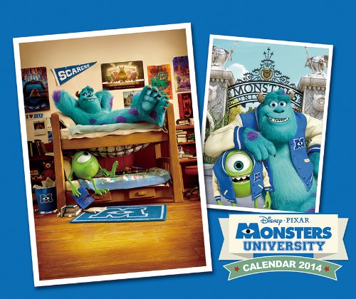 Amazon.com: Monsters University 2014 desk calendar ICC34 (japan import ...