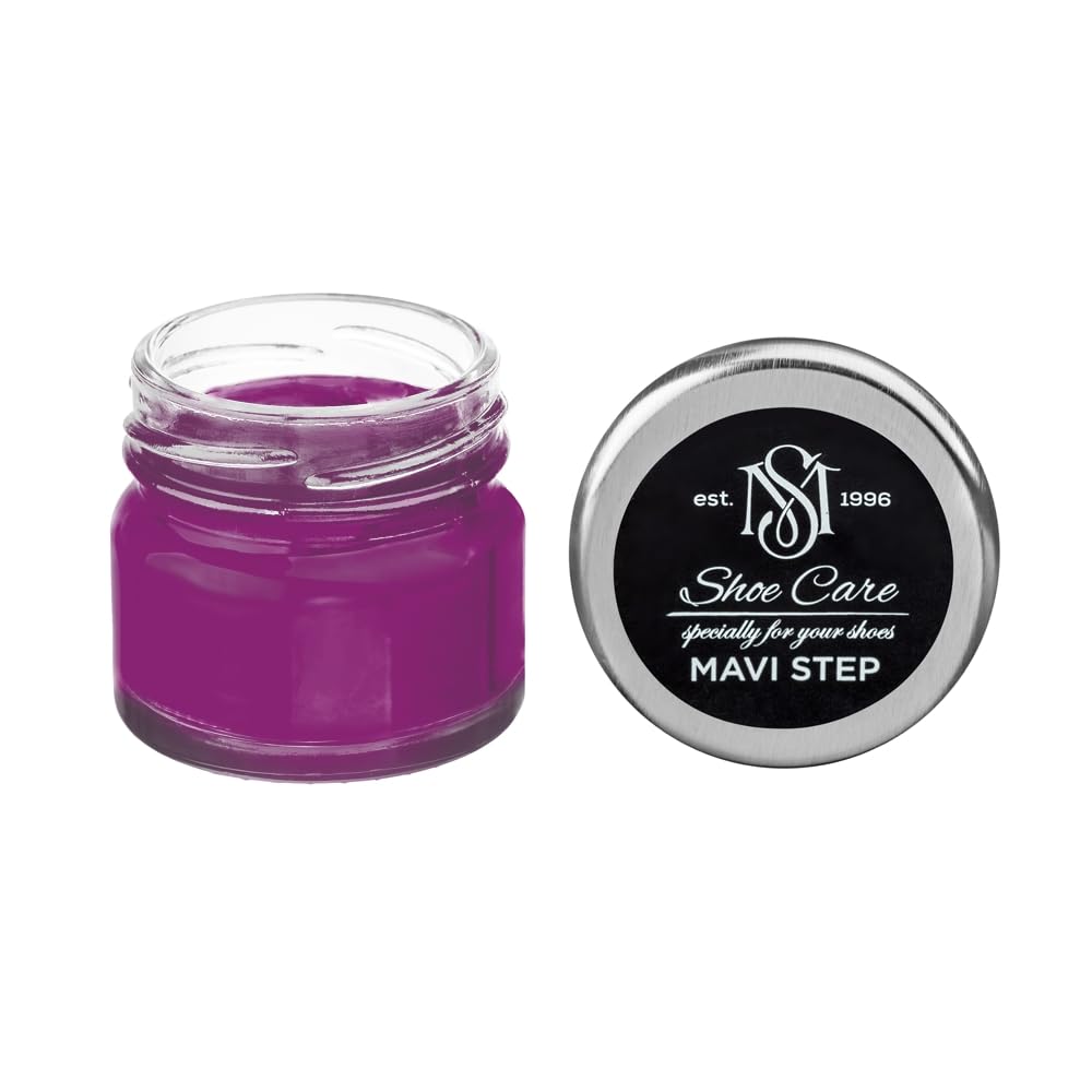 Crème de Cirage MAVI STEP Pourpre Royal Sombre : le soin d'exception pour cuir de luxe