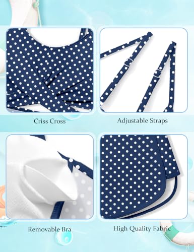 Image of Girls Swimsuit 3 Piece Bathing Suit Criss Cross Bikini Set Girls' Swimwear with Shorts 7-16T