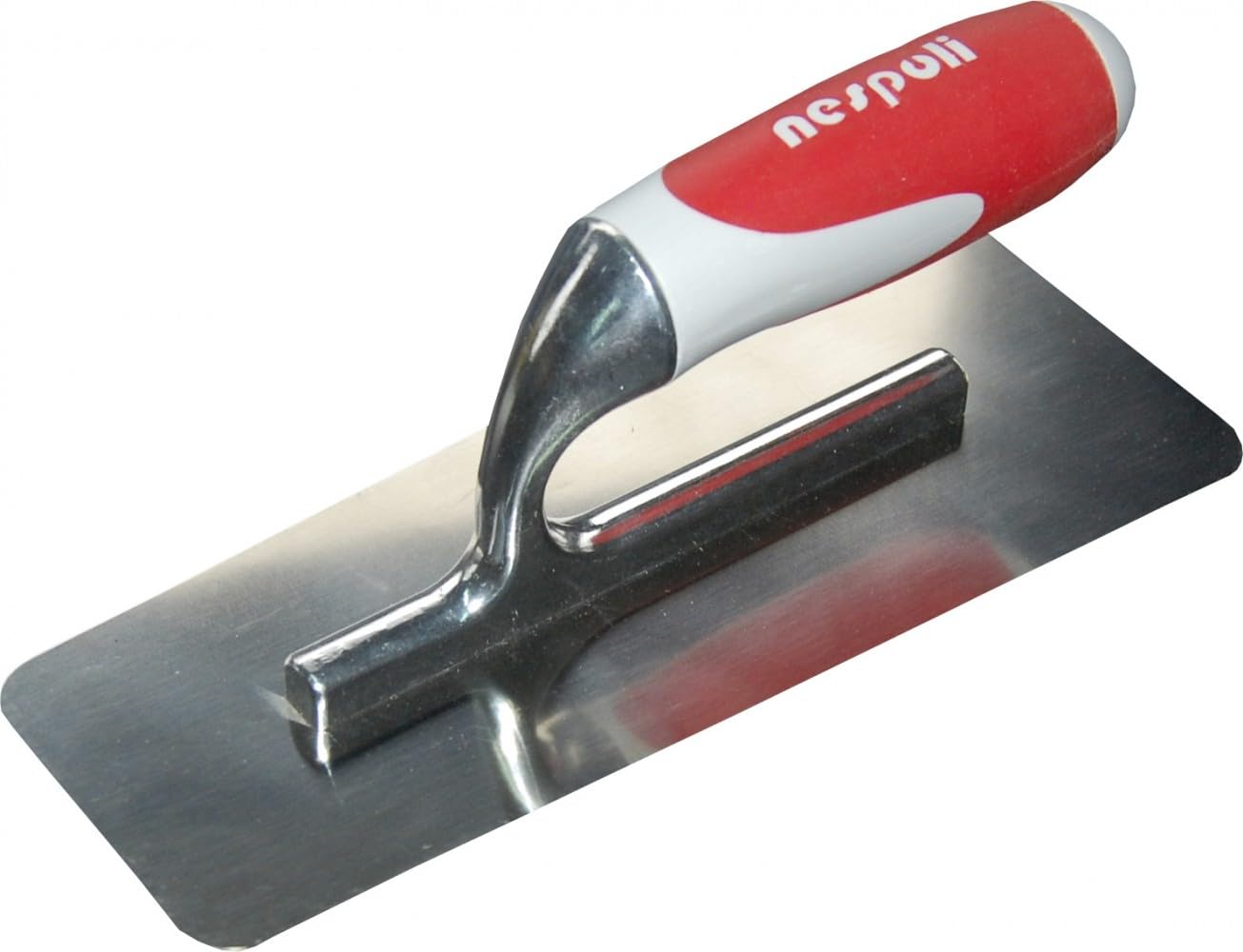 Nespoli STONF-34605 Stainless Steel Trowel with AirTouch Handle 10 x 20 cm Red