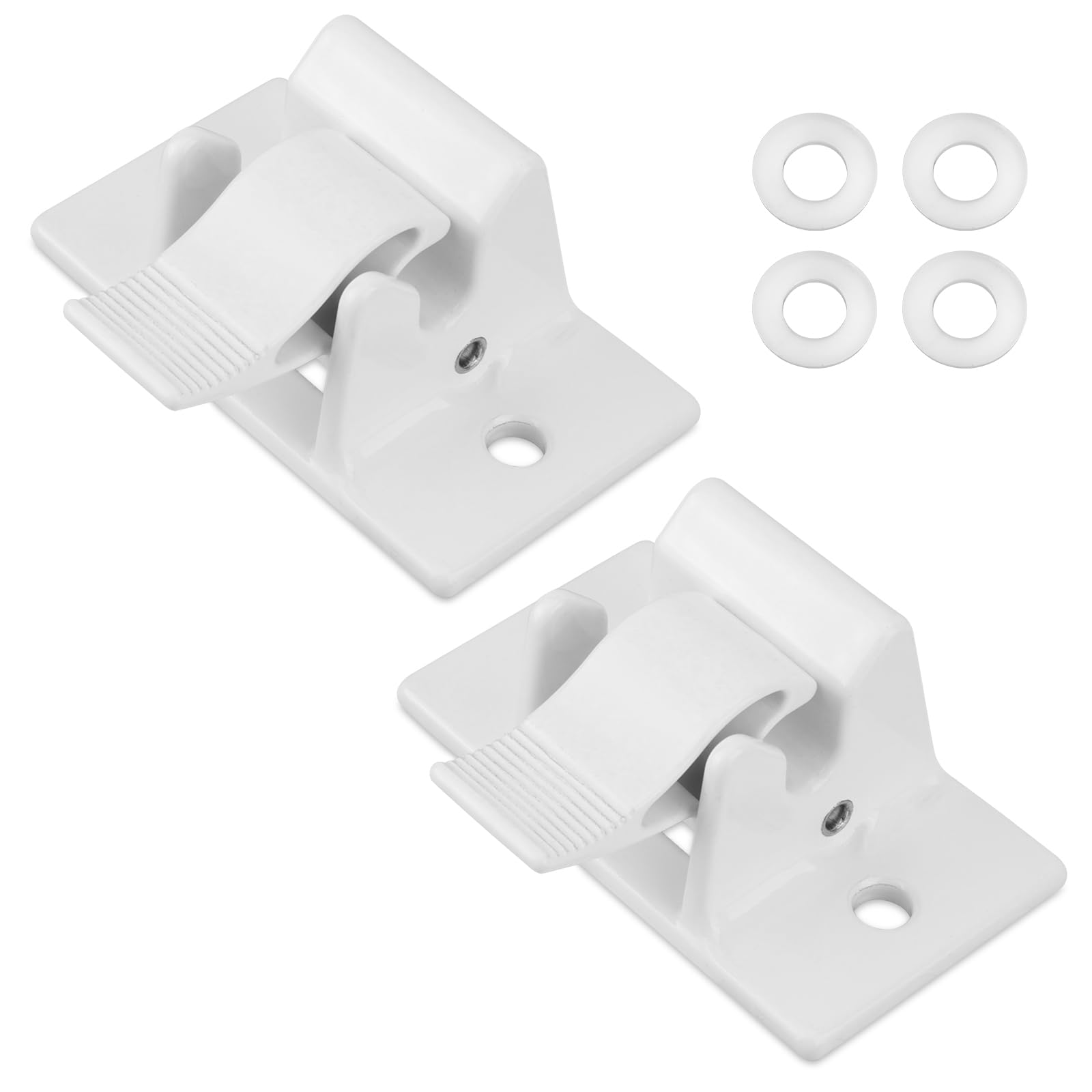 Gosknor 2pcs Mounting Brackets Compatible with Dometic Sunchaser, Awning Arm Bracket Replacement Bottom Bracket Assembly Awning Parts for RV Camper