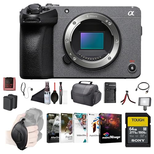 Amazon | ソニー FX30 シネマラインカメラボディ(ILME-FX30B) – 26MP