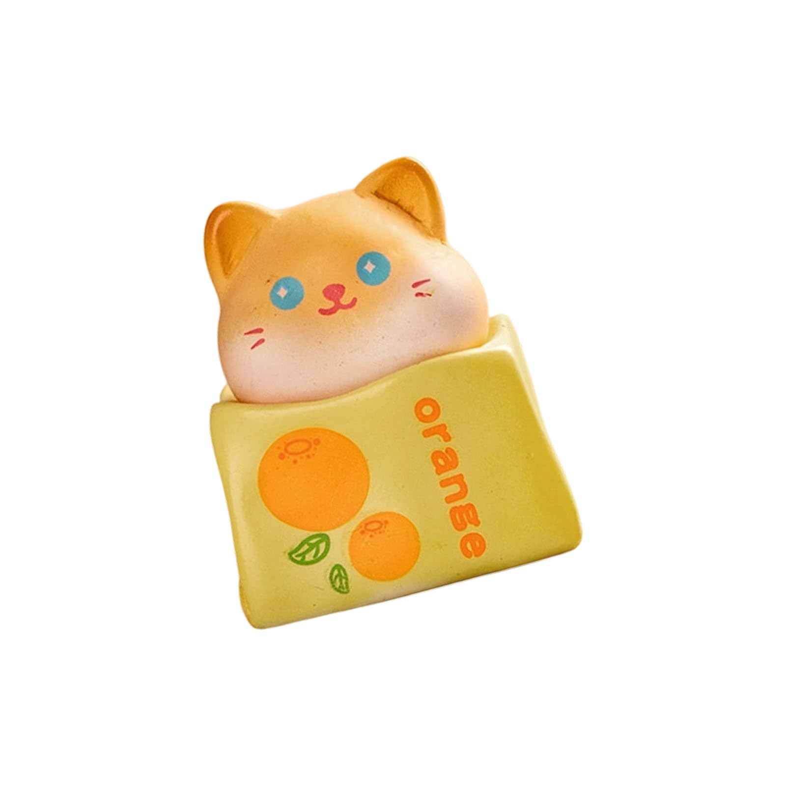 Hsioluted Whimsical Cats Resin Statue Car Interior Accessory Small Size Auto Decors for Desk Shelf Decoration Easy Maintenance Lovely Cats Dashboard Ornament Resin