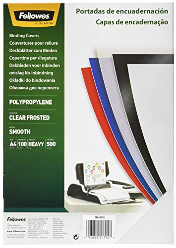 Fellowes 54770 - Copertine per Rilegatura in