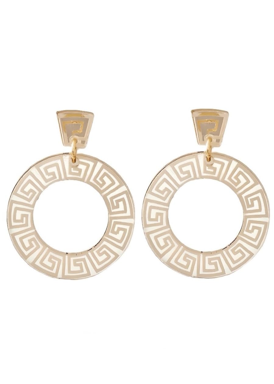 Soul | Pendientes Olimpo Hércules Mujer de Acero y Metacrilato Regalo