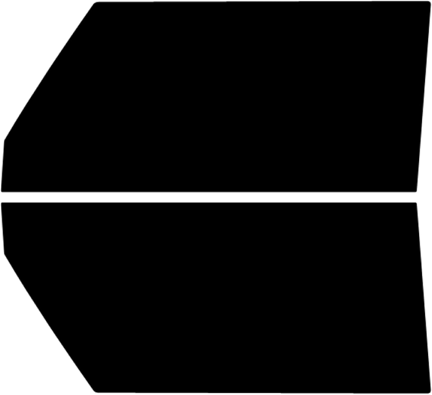 True Line Automotive Precut Window Tint Kit Compatible with Ford Bronco 2 Door 2021-2023 - Customizable Front Sides - Front Car Window Tint - Pre Cut Window Tint for Car Windows - Tint Kit