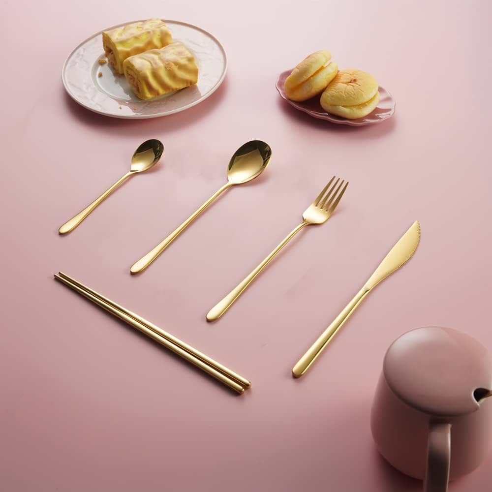 Amazon | Easytoti カトラリーセット 箸 ナイフ フォーク