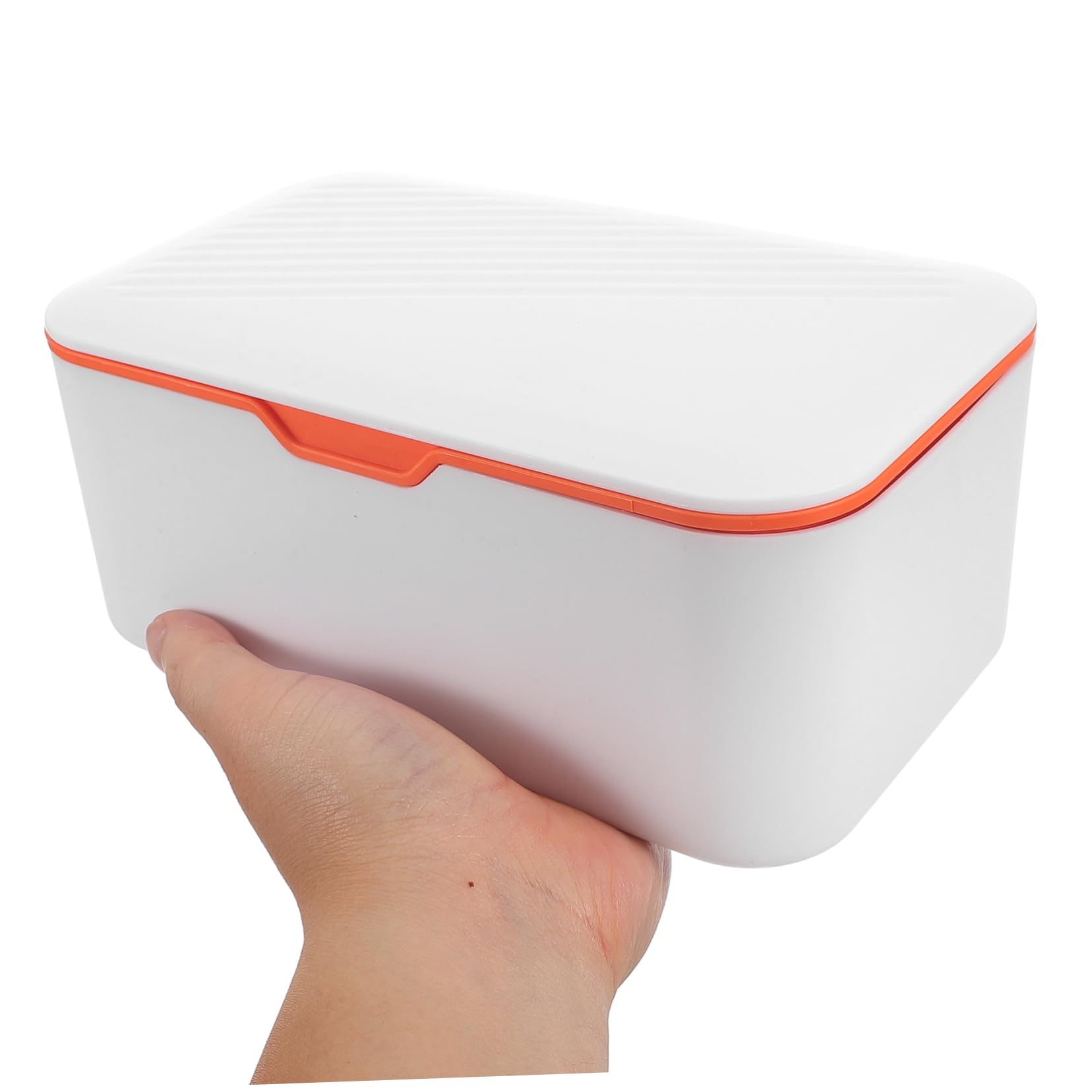 ifundom 2 Bolsas Toallitas Reutilizables con Tapa Superior Estuche Portátil Soporte Viaje Dispensador Toallitas para Bebé Recargable para Oficina Al Aire Libre Y Escuela