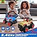 Tecnock Mini RC Car for Kids, 1:32 Scale Remote Control Car with Type-C Rechargeable Battery, 2.4GHz Durable Small RC Truck with Easy Joystick, Indoor Outdoor Toy Gift for Boys and Girls