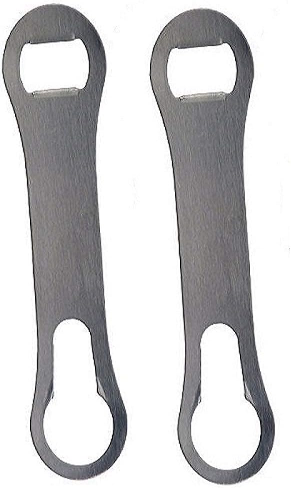 NJ Pourer Remover Bottle Opener, Upgraded Design Opener, Double Ended Helps Remove Pour Spouts from Bottles- 2 Pcs Set