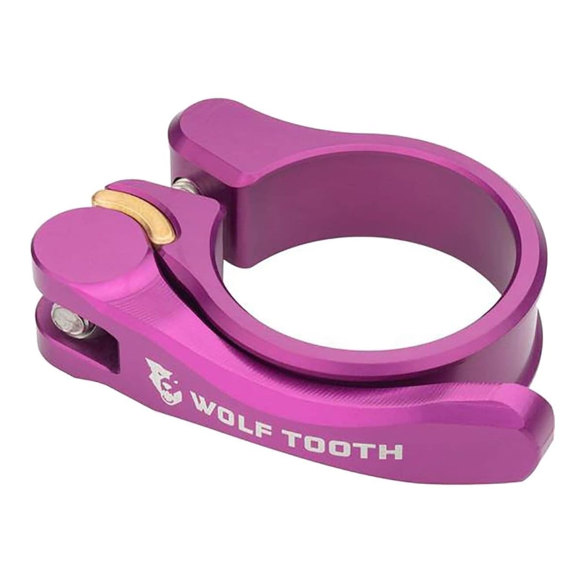 Wolf Tooth QR Quick Release Seatpost Clamp - 28.6mm, Purple