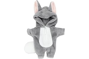 Niannyyhouse BJD Clothes Cute Wolf Costume for Ob11 Dolls