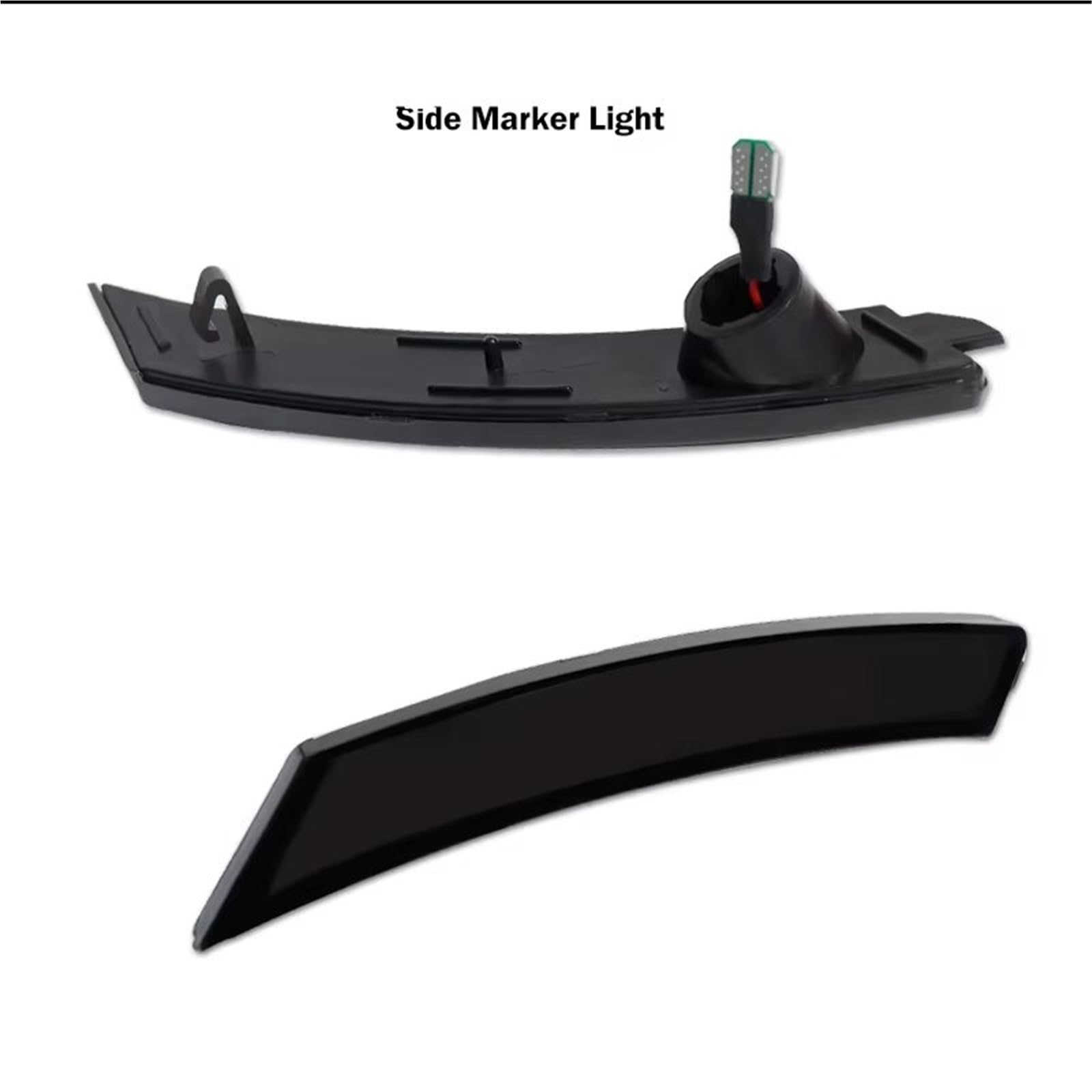 Generico Frecce Auto Per Pontiac Per Saturn Per Sky 2006 2007 2008 2009 2010 Ambra LED Indicatore Laterale Indicatori Direzione 12V Indicatori di direzione(Red lens)