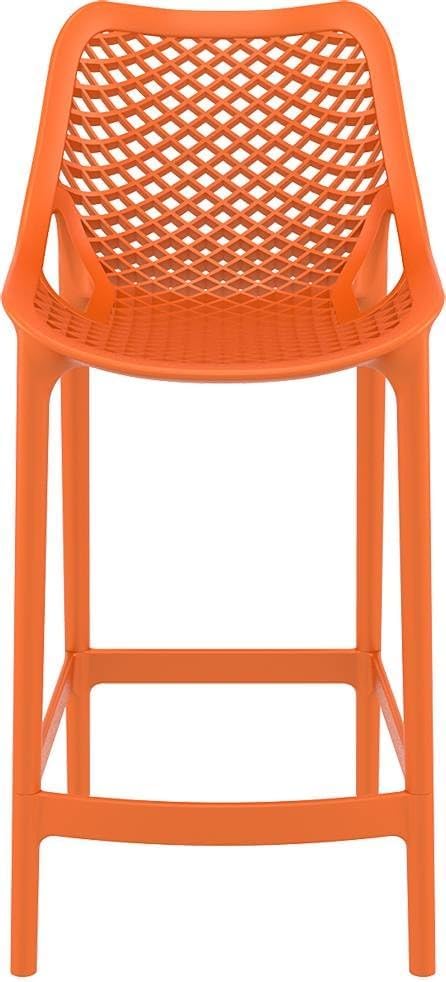 Compamia Air Patio Counter Stool in Orange (Set of 2)