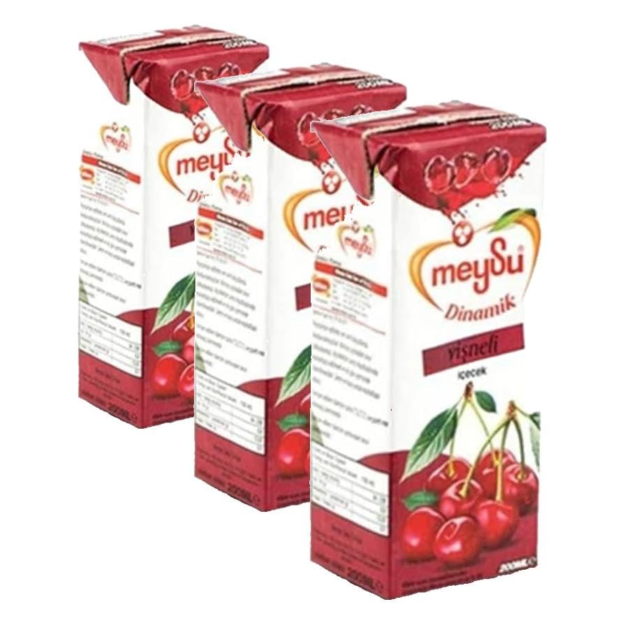 Meysu Vişne İçecek 200 ml (3 paketi)