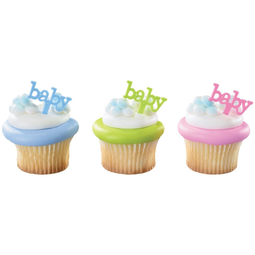 DecoPacBaby DecoPic Cupcake Pics (12 Count) by DecoPac