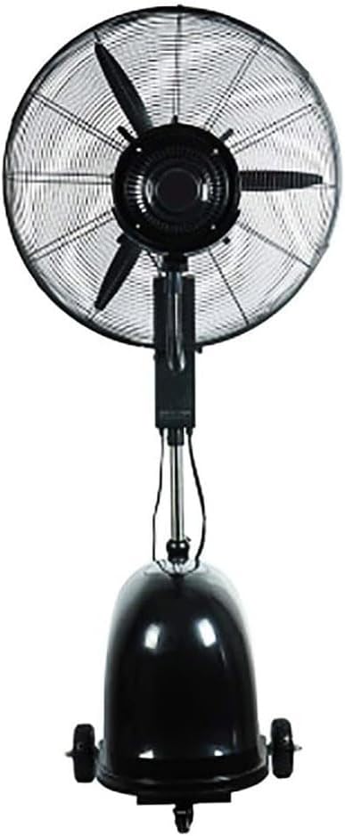 Floor Misting Fan, Stand Atomizing Fan,Oscillating Industrial Fan for Quick Cooling, 3-Speeds, Adjustable Height, Indoor/Outdoor Standing Fan Fits Your Home DéCor, 65CM