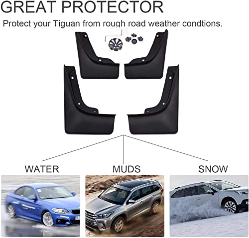 Guardabarros para Toyota C-HR 2018-2020: kit de 4 piezas personalizadas 3