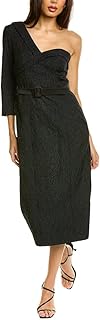 Womens Ariella Midi Dress, 2, Black - Buy now