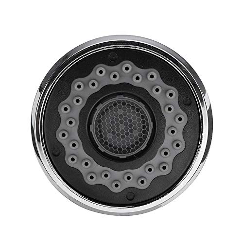 Boquilla de rociado para grifo de cocina blanco giratorio 360 4