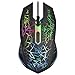 Produktbild VersionTECH. Gaming Maus Gamer Maus 2400 DPI mit 6 Tasten, LED, USB Maus optisch, Hohe Präzision für PC Laptop, Microsoft Pro, Office Home, Schwarz