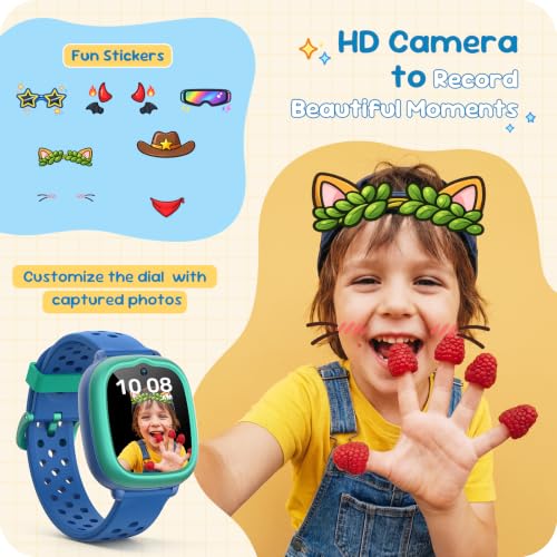 Colorful Kids Smart Watch with 2 bands & bezels - image 3