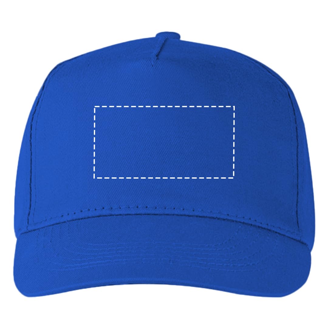 Set 1, 5, 10, 25, 50,100 Pezzi Cappellini Personalizzati con Visiera per Uomo Donna | Personalizzabili con Scritte, Logo e Immagini | Regolabili | Disponibili in 8 Colorazioni