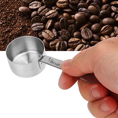 Colher de café de aço inoxidável, 1 colher de sopa colher de medição Colher de café, 30ml Colher de