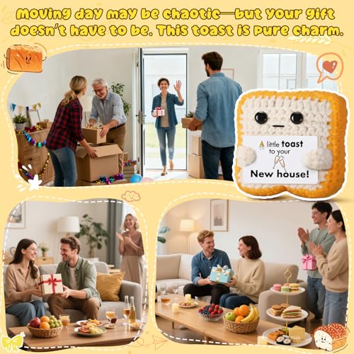House Warming Gifts New Home, “A Little Toast to Your New House” Housewarming Gifts for Women Men Friend Family Couple, New Homeowner - Closing Presents for Home Buyers - First Apartment Essentials - Image 5