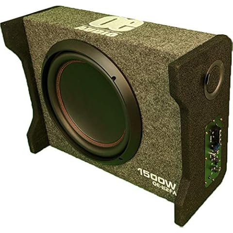 OE AUDIO OE-110FA 10 Inch 25cm 1300W Active Car Subwoofer Bass Box fire down Cover