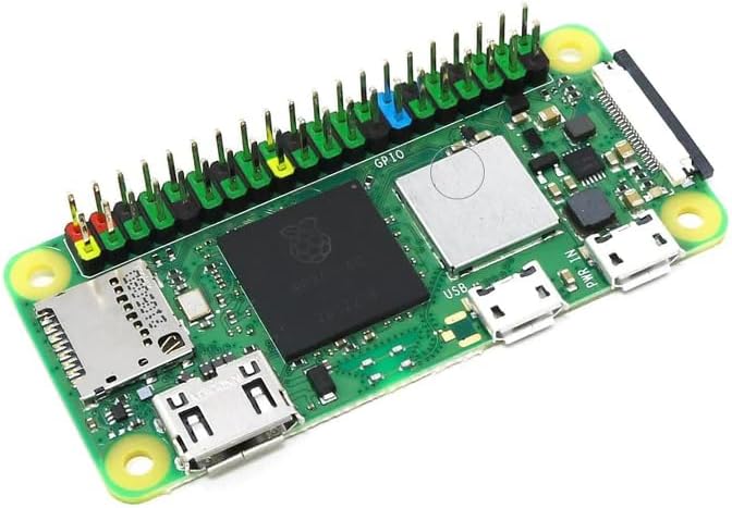 Raspberry Pi Zero 2W Pre Soldered Headers (Color-Coded)