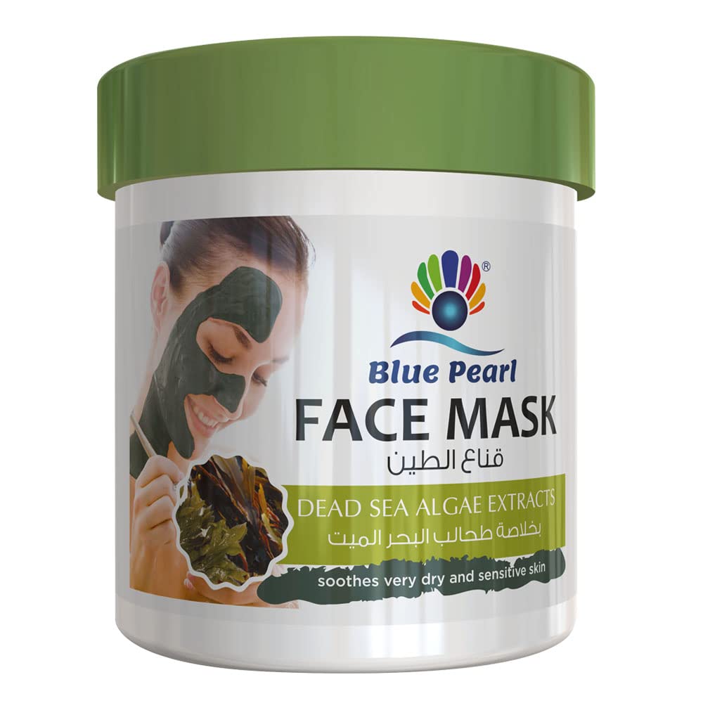 Face Mask With Dead Sea Algae Extracts For Acne, Oily Skin & Blackheads, For Skin Care | Best Facial Pore Minimizer, Reducer & Pores Cleanser Treatment | 500ml