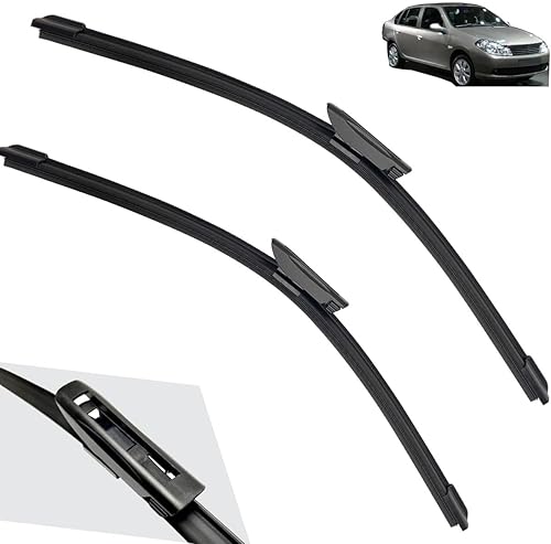 Escobillas de limpiaparabrisas delantero compatibles con Renault Symbol Thalia MK2 2008-2013 para parabrisas y ventanas, cepillos de lluvia de 24 +