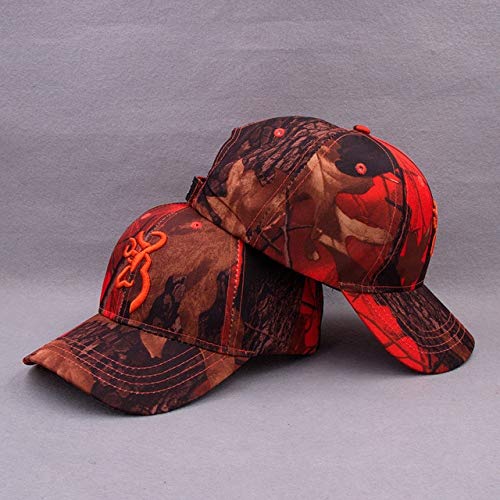 Buy QOHNK Outdoor Browning Camo Hat Baseball Cap Men Fishing Cap Jungle Hunting Camouflage Hat