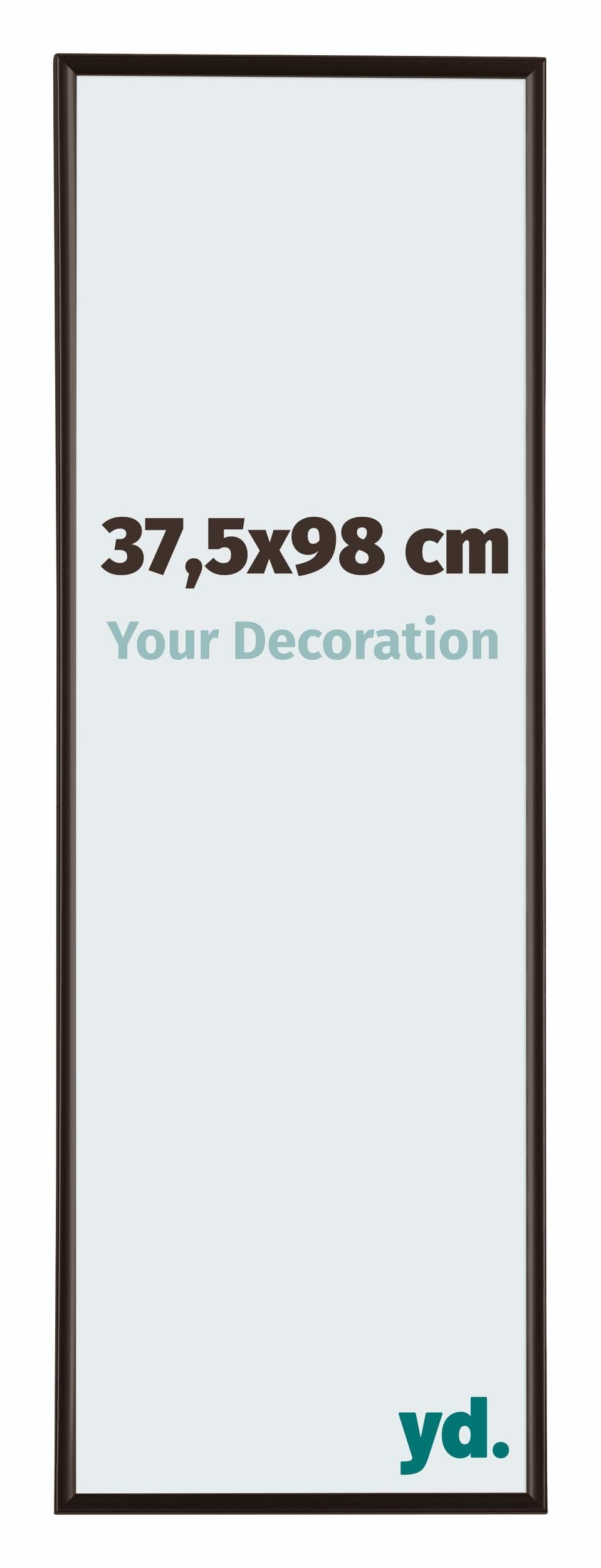 Your Decoration - Picture Frame 37,5x98 cm - Anthracite - Decorative Wall Frame in Plastic with Antireflection - Frame 37,5x98 - Evry
