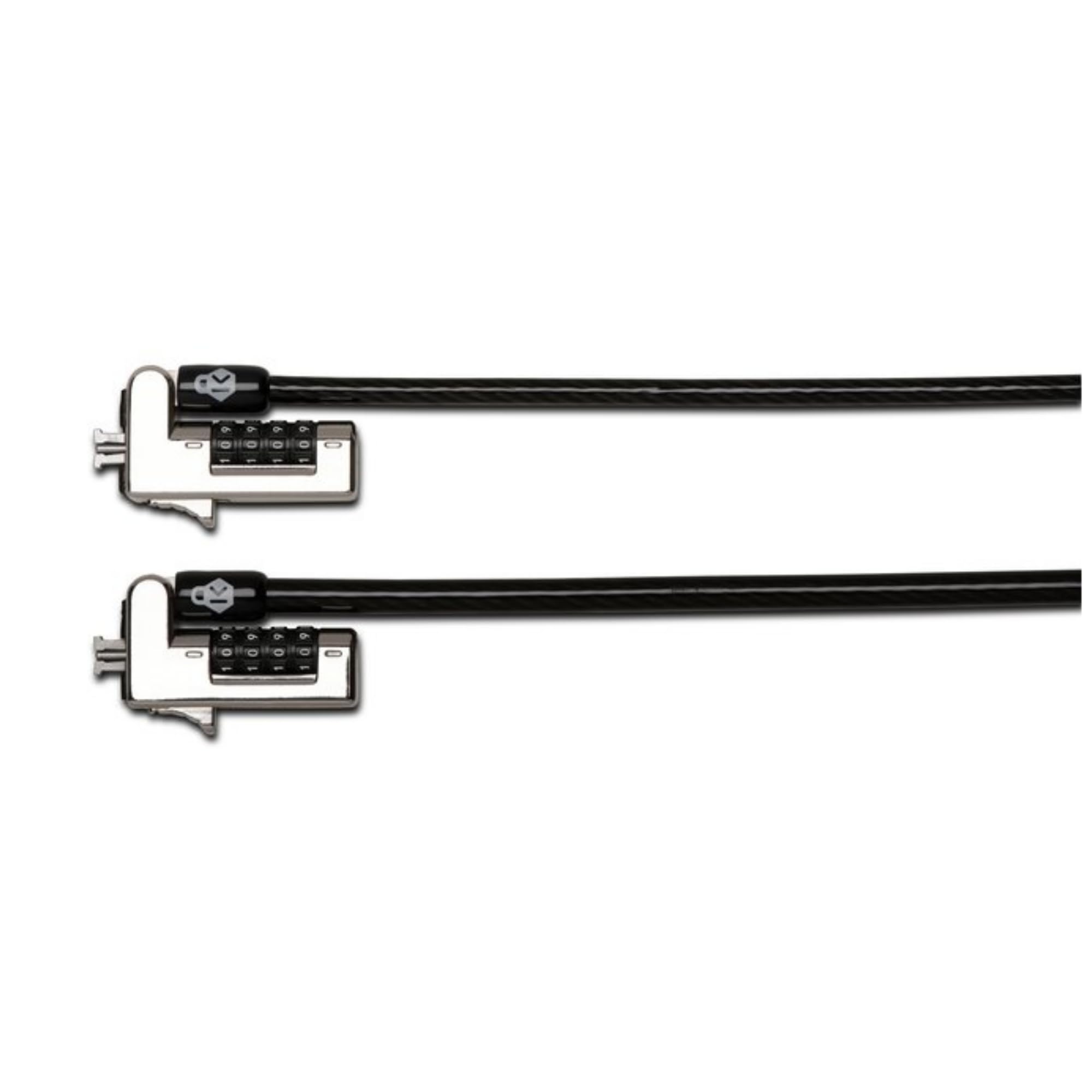 Kensington, Blokada Kablowa Slim NanoSaver® Combination Ultra Cable do Gniazd Nano, Linka 1,8 m ze Stali Węglowej, Zabezpieczenie Przed Kradzieżą Laptopów i Urządzeń (K60629WW)