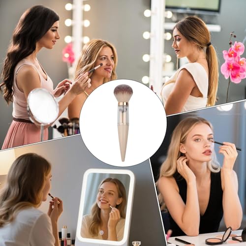 Juego de brochas de maquillaje compactas que soluciona la falta de espacio 5