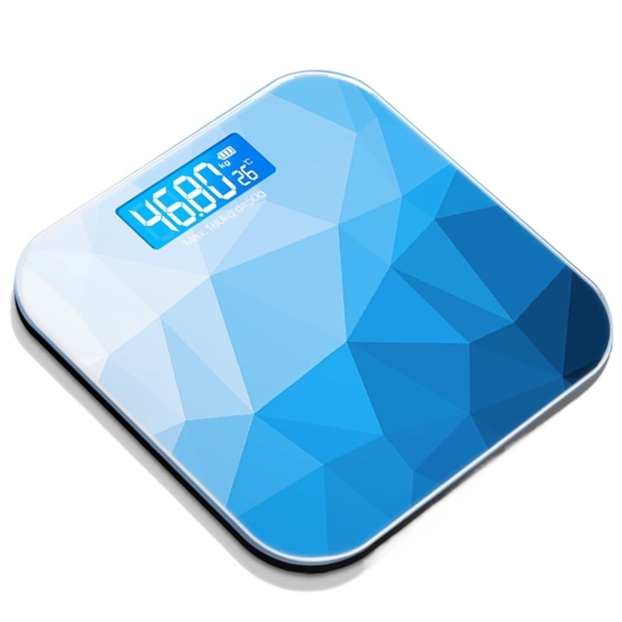 Báscula De Peso Corporal Báscula para Peso Corporal con Pantalla LCD, Báscula De Baño, Báscula Electrónica Digital para El Hogar Bascula De Baño
