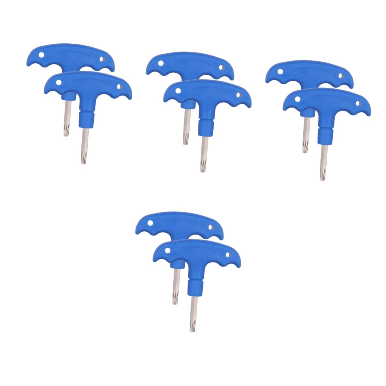 Happyyami 4sets Versatile Golf Club Wrench T-tool for Axle Nut Adjustment Club Maintenance 2pcs*4