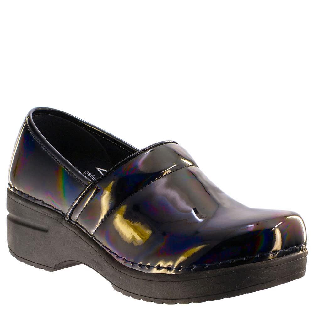 Easy Works by Easy Street Womens Lead by Easy Works Slip Resistant Soft Toe Work Safety Shoes Casual - Multi - Size 11 M