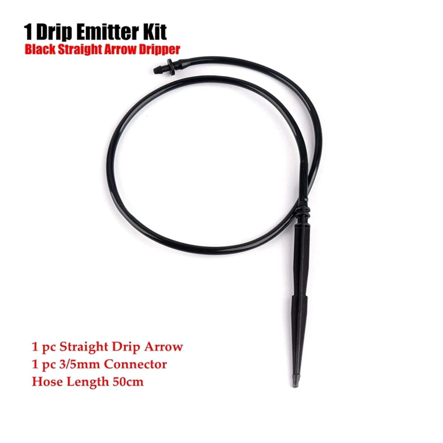 Generic Hose Connector Adapter 10 Pieces of DIY Household Hardened Drip Irrigation Drip Irrigation Arrow Launcher Kit Bonsai Flowers and Succulents Watesystem Kit Parts