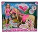 Simba 105733052 - Steffi Love Lovely Horse, Steffi als Reiterin, Pferd mit Magnetfunktion beim Füttern, Ankleidepuppe, 29cm, für Kinder ab 3 Jahren
