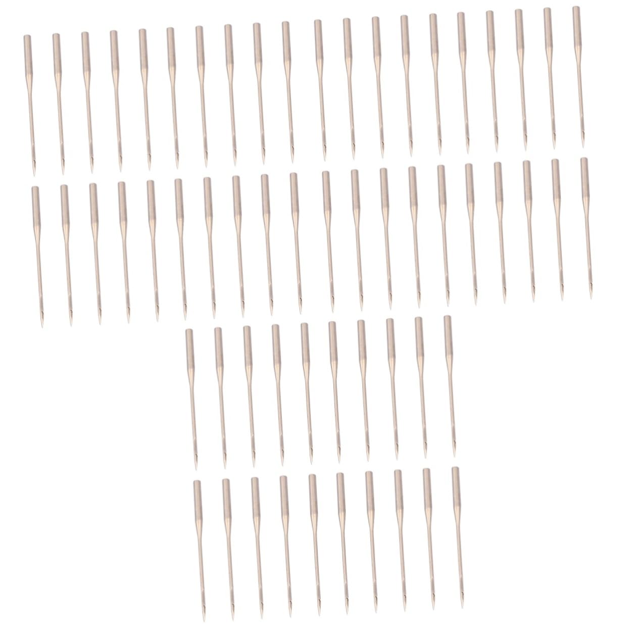 Kisangel 300piezas Agujas De Máquina De Coser Para Hogar Agujas Planas Para Coser Compatible Singer y Duraderas y Resistentes Para Principiantes y Bordadoras