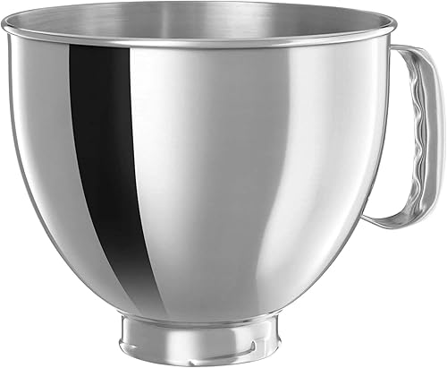 Miniatura 2 de WGC Artisan 5KSM175PSECA - Batidora de pie de 5 cuartos de galón con dos cuencos y batidor de borde flexible, 220 voltios, no apto para EE. UU