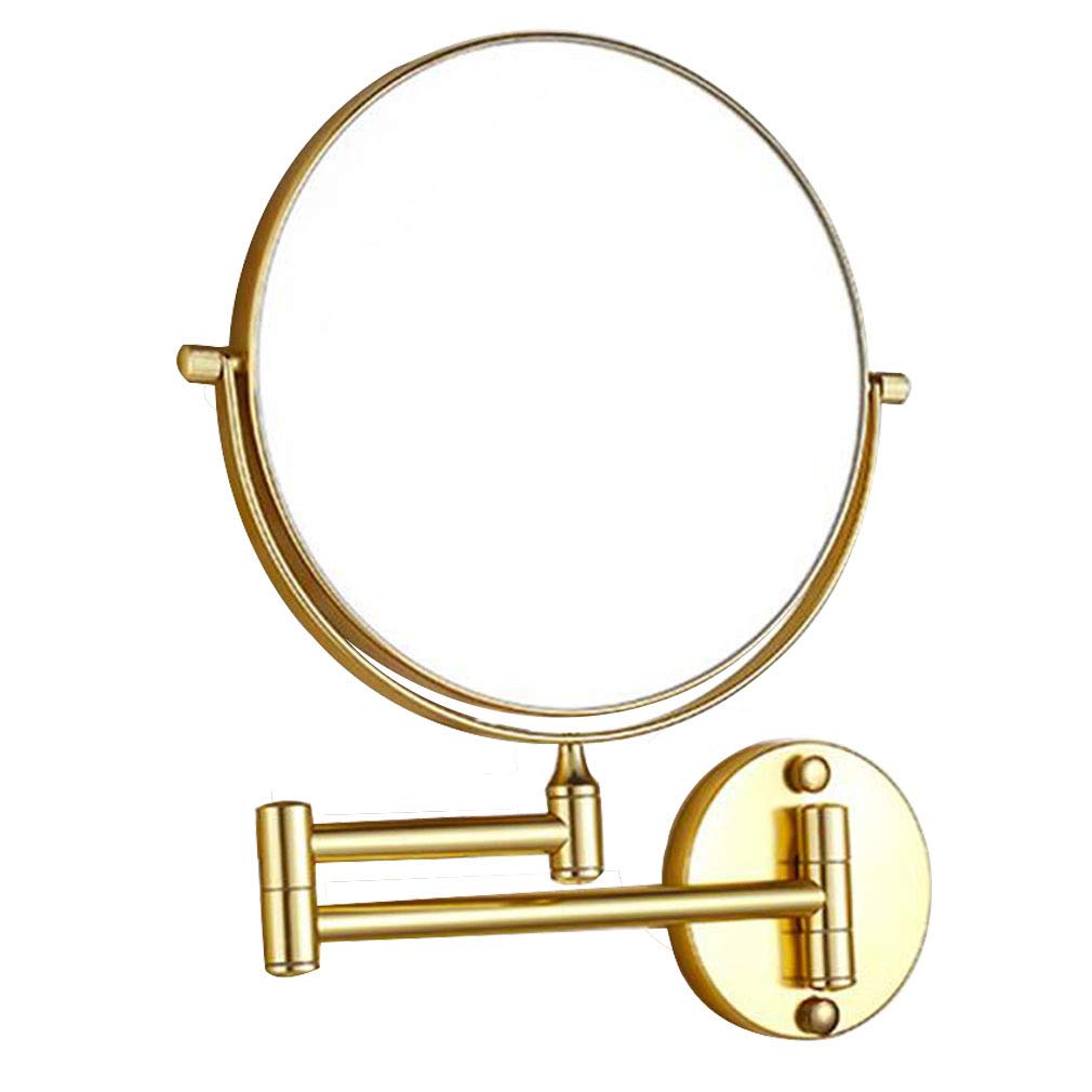 Miroir beauté mural grossissant 3X double face pour soin du visage