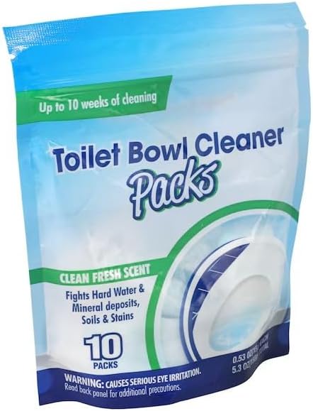 Tabletas limpiadoras de inodoros