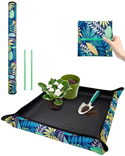 Repotting Mat for Indoor Plants Transplanting 75 * 75cm Thickened Waterproof Plant Potting Mat Succulent Plant Mat