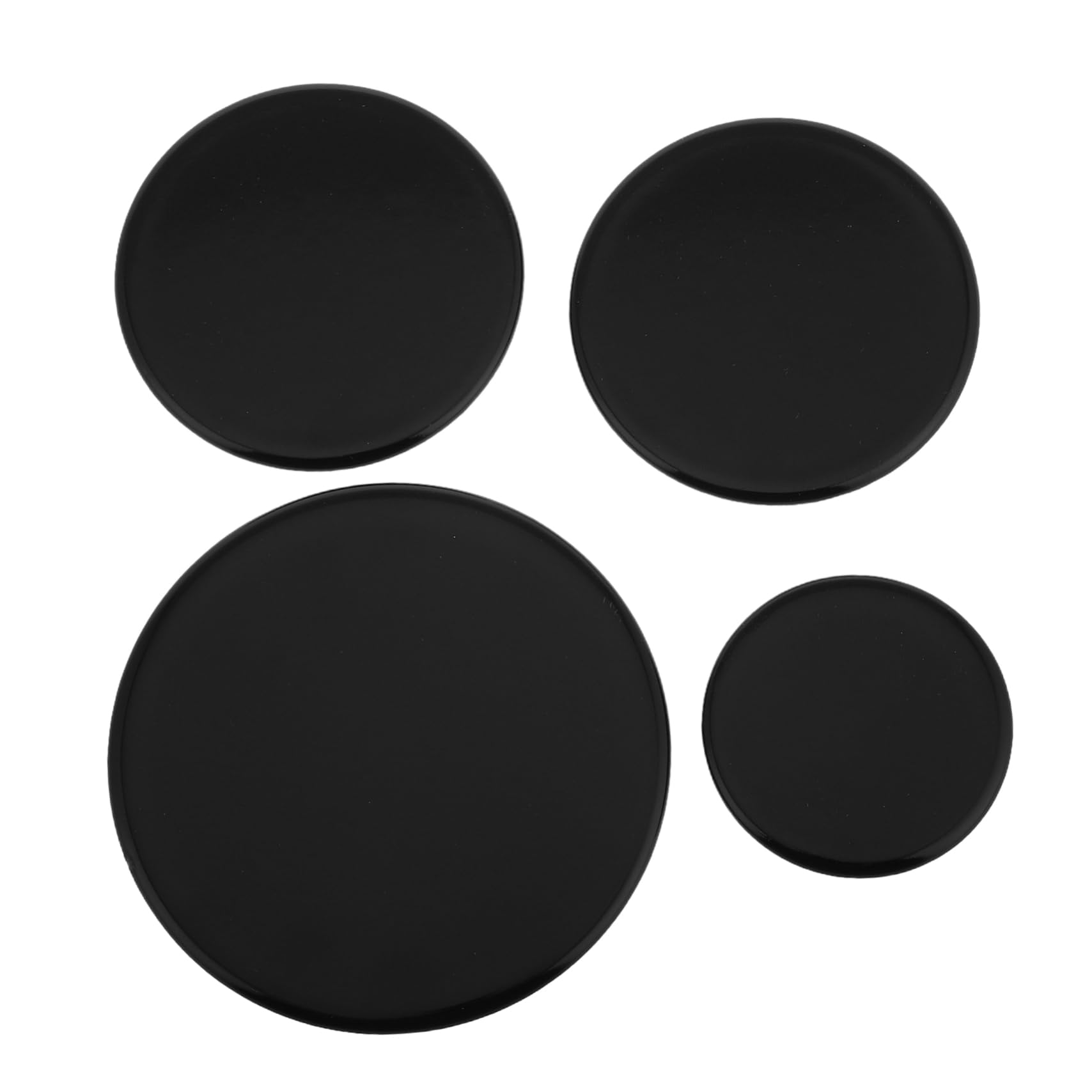 STOBAZA 4pcs Gas Stove Cap Hob Flame Cap Covers Replacement Oven Burner Head Covers Burner Head Covers Burner Universal Cooker Hat Covers for Gas