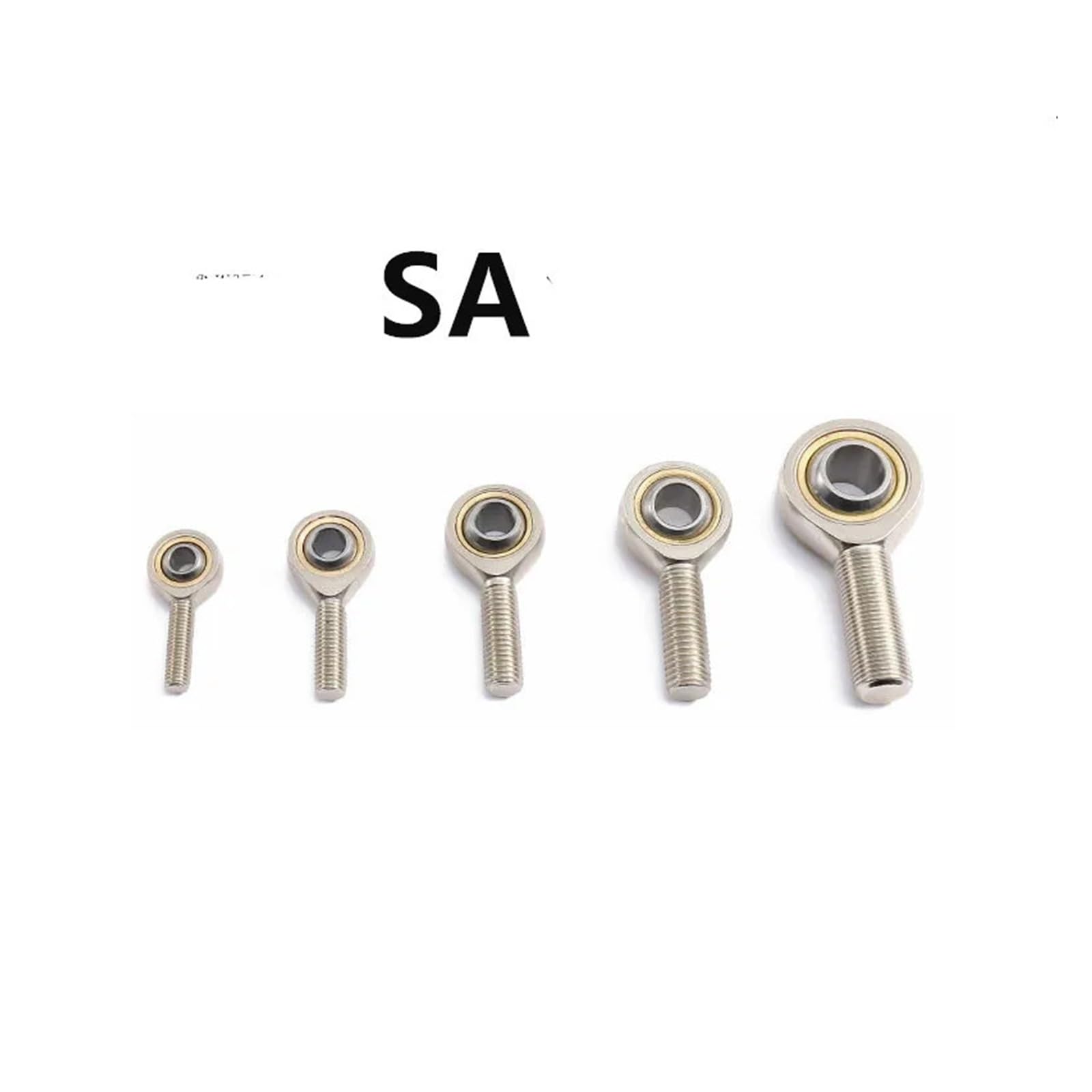 Lyofeon 1pcs Inner Hole 5mm to 14mm Male SA T/K POSA Right/Left Hand Ball Joint Metric Threaded Rod End Bearing(POSA14 Right Hand)